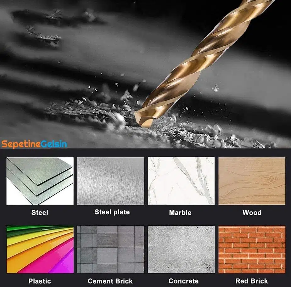 Sepetinegelsin Beton Matkap Ucu Seti Çelik Beton Metal Matkap 13 lü Set Sepetinegelsin Beton Matkap Ucu Seti Çelik Beton Metal Matkap 13 lü Set