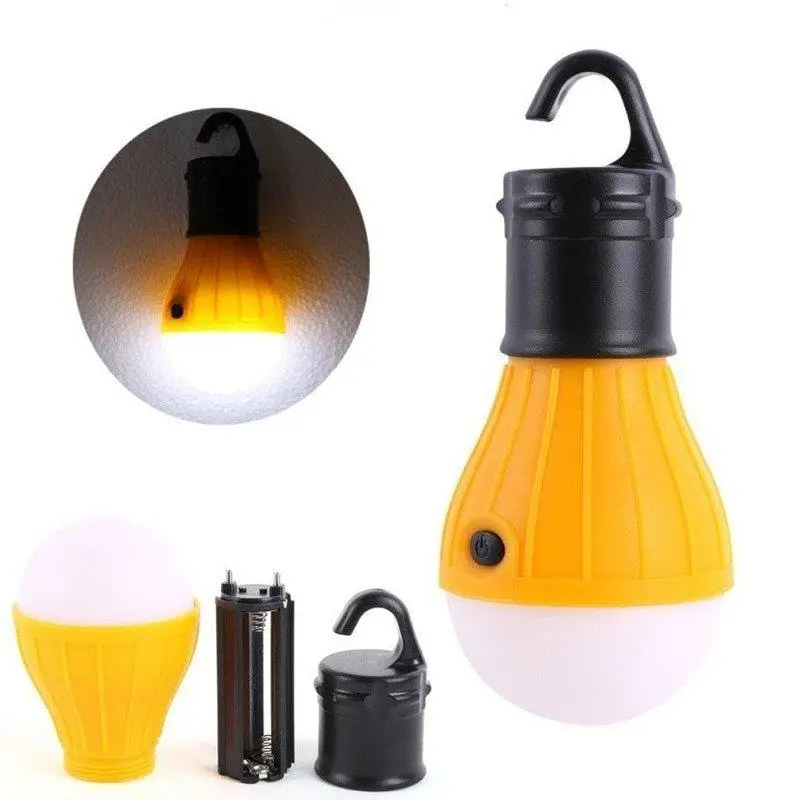 Zhltools Çadır Aydınlatma Asmalı Led Fener Turuncu