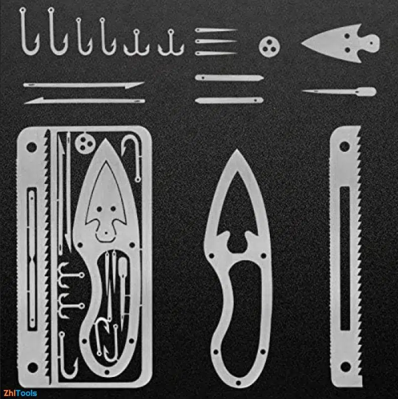 Zhltools Çok Fonksiyonlu Hayatta Kalma Balıkçı Kiti Zhltools Çok Fonksiyonlu Hayatta Kalma Balıkçı Kiti
