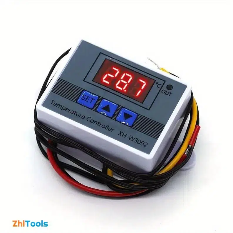 Zhltools Dijital Termostat XH-W3002 LED Ekranlı Sıcaklık Kontrol Cihazı 220V Zhltools Dijital Termostat XH-W3002 LED Ekranlı Sıcaklık Kontrol Cihazı 220V