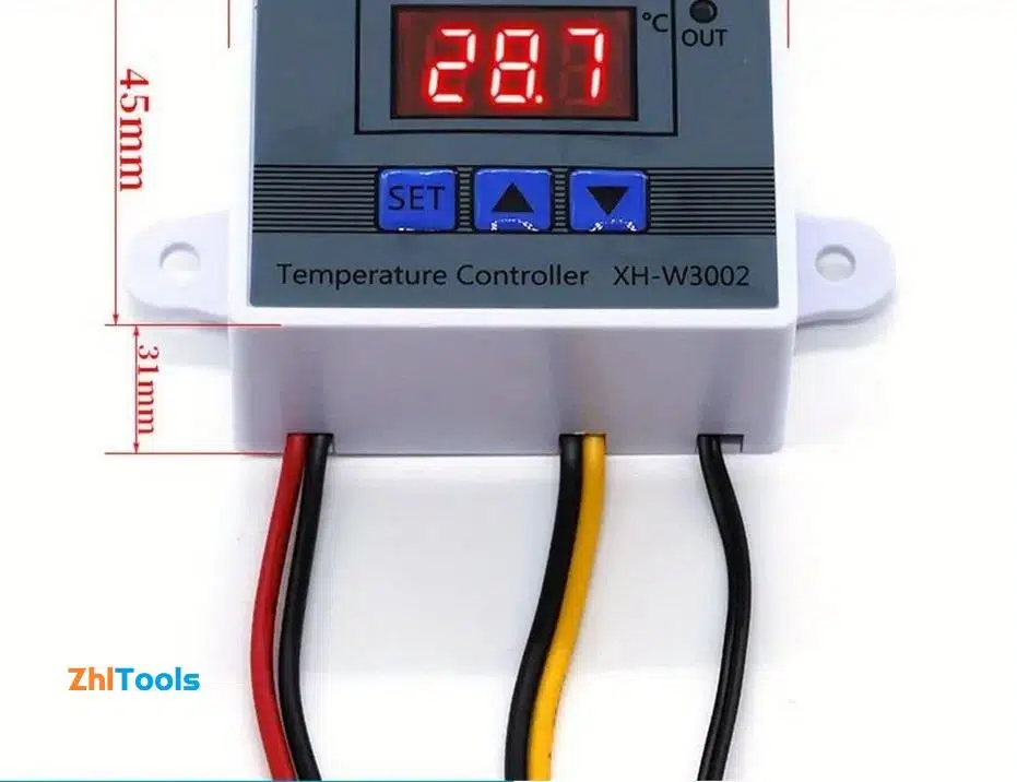 Zhltools Dijital Termostat XH-W3002 LED Ekranlı Sıcaklık Kontrol Cihazı 220V Zhltools Dijital Termostat XH-W3002 LED Ekranlı Sıcaklık Kontrol Cihazı 220V