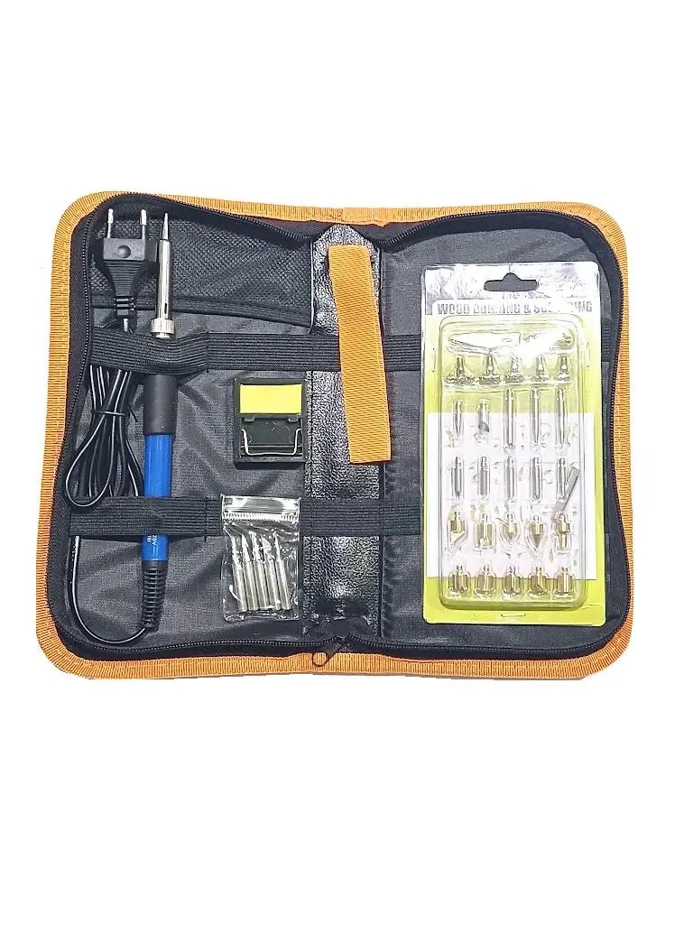 Zhltools Isı Ayarlı Havya ve Lehim Seti Ahşap Yakma Setli Zhltools Isı Ayarlı Havya ve Lehim Seti Ahşap Yakma Setli