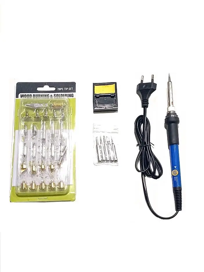 Zhltools Isı Ayarlı Havya ve Lehim Seti Ahşap Yakma Setli Zhltools Isı Ayarlı Havya ve Lehim Seti Ahşap Yakma Setli