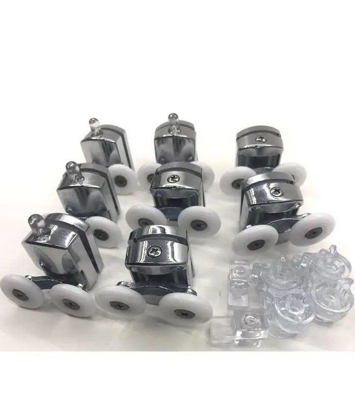 Zhltools Kırılmaz Duşakabin Tekeri Krom Çift Teker Duşakabin Rulmanı Eksiksiz Tam Set Zhltools Kırılmaz Duşakabin Tekeri Krom Çift Teker Duşakabin Rulmanı Eksiksiz Tam Set