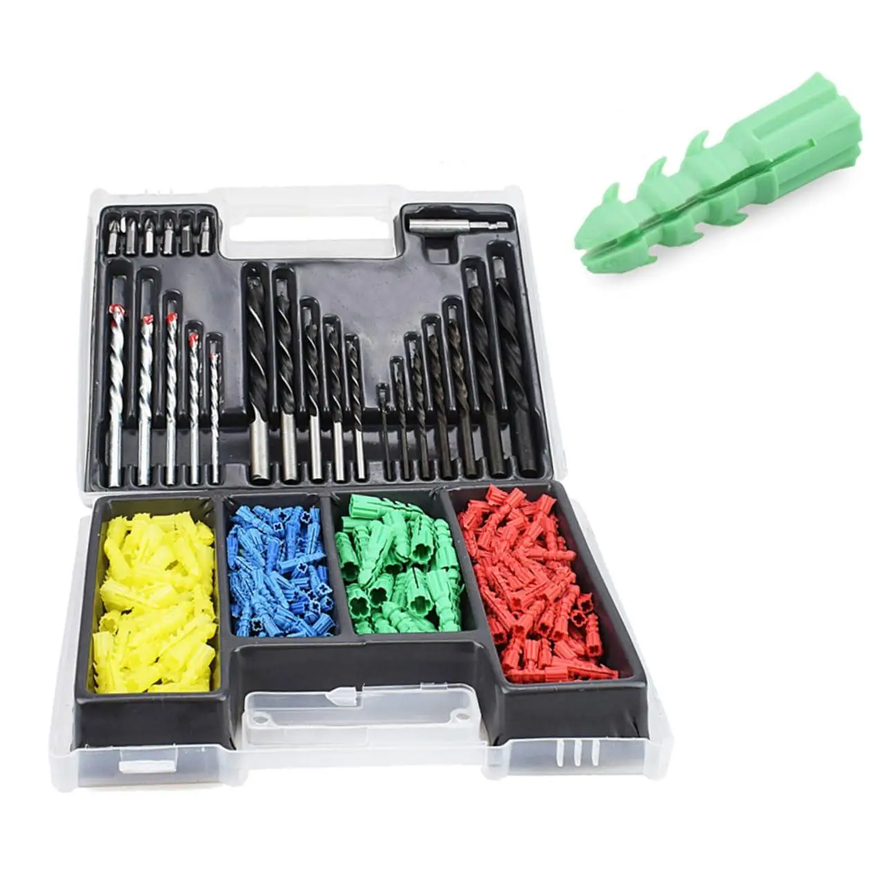 Zhltools Matkap Ucu ve Dübel Seti 300 Parça Zhltools Matkap Ucu ve Dübel Seti 300 Parça