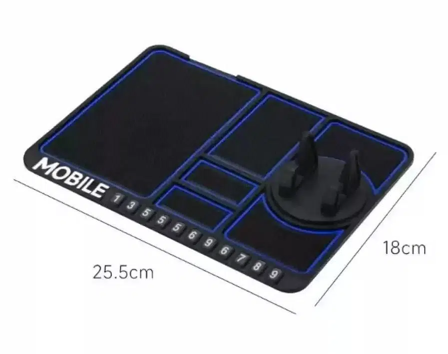 Zhltools Pratik Torpido Üstü Numaratörlü Telefon Tutucu Kaydırmaz Mat Zhltools Pratik Torpido Üstü Numaratörlü Telefon Tutucu Kaydırmaz Mat