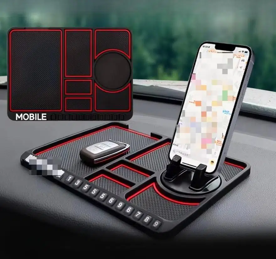 Zhltools Pratik Torpido Üstü Numaratörlü Telefon Tutucu Kaydırmaz Mat Zhltools Pratik Torpido Üstü Numaratörlü Telefon Tutucu Kaydırmaz Mat