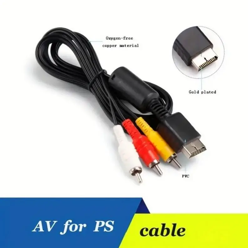 Zhltools Song Ps1 Ps2 Ps3 Av Ses ve Görüntü Kablosu 1 Metre Zhltools Song Ps1 Ps2 Ps3 Av Ses ve Görüntü Kablosu 1 Metre