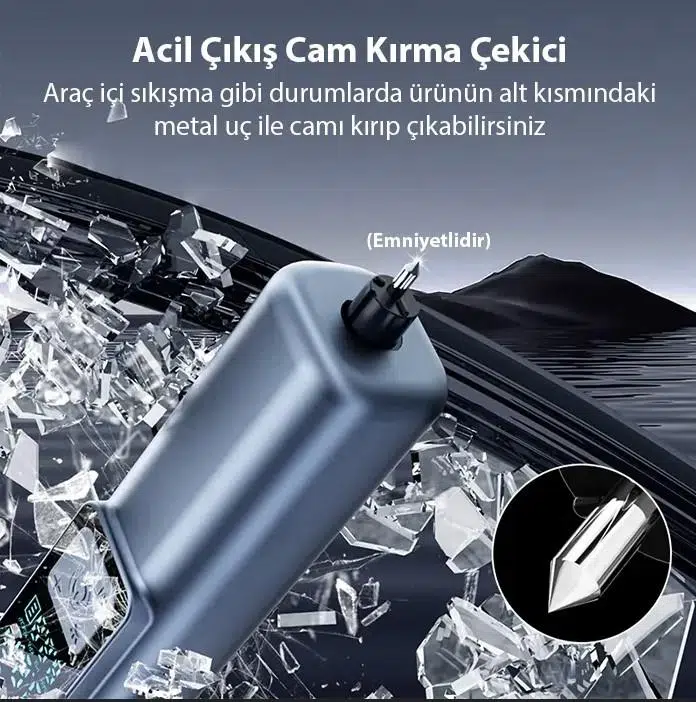 Sepetinegelsin ST-5530 Dijital Şarjlı Araç Lastik Hava Şişirme Pompası Penere Kırıcı Sepetinegelsin ST-5530 Dijital Şarjlı Araç Lastik Hava Şişirme Pompası Penere Kırıcı