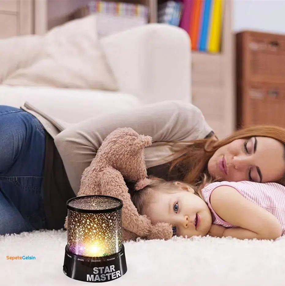 Sepetegelsin Yeni Moda Renkli Yıldızlar Led Gece Işığı Sepetegelsin Yeni Moda Renkli Yıldızlar Led Gece Işığı
