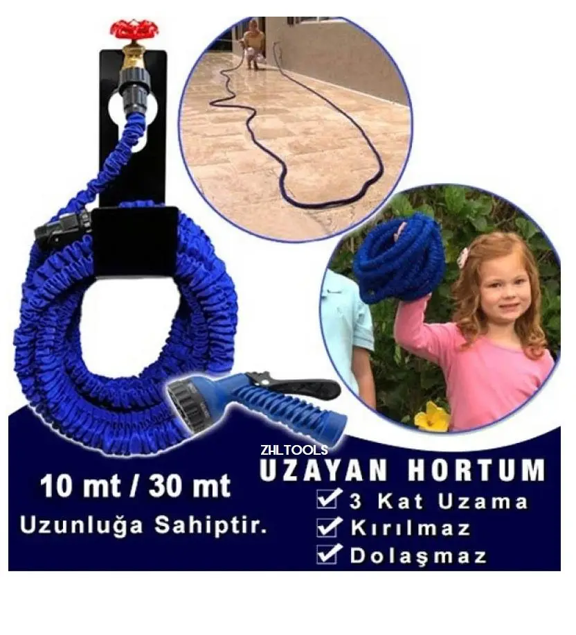 Zhltools Tabancalı Uzayan Hortum 30 Metre Zhltools Tabancalı Uzayan Hortum 30 Metre