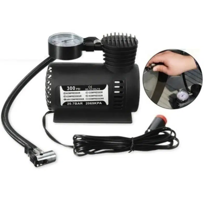 Sepetinegelsin Taşınabilir Oto Hava Kompresörü Çakmaklık İle Çalışır 12v 300 Psi Sepetinegelsin Taşınabilir Oto Hava Kompresörü Çakmaklık İle Çalışır 12v 300 Psi