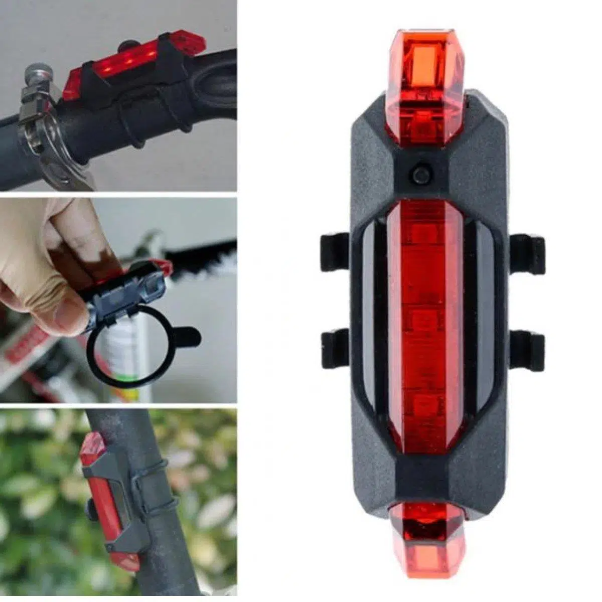 Sepetinegelsin Usb Şarj Edilebilir Bisiklet Ledli Arka Stop Lamba Sepetinegelsin Usb Şarj Edilebilir Bisiklet Ledli Arka Stop Lamba