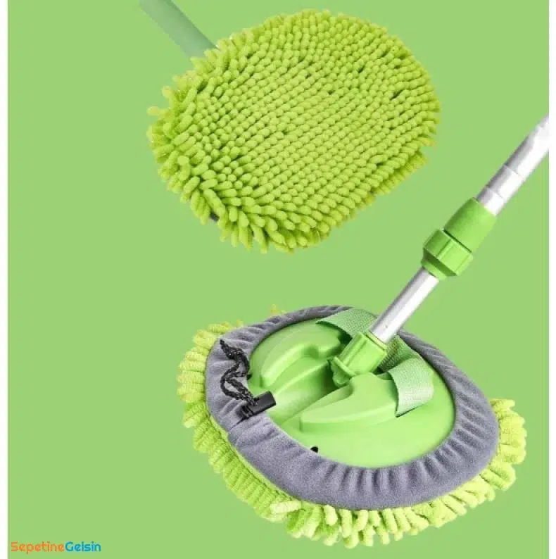 Sepetinegelsin Yedek Bezli Mikrofiber Araba Yıkama Fırçası Sepetinegelsin Yedek Bezli Mikrofiber Araba Yıkama Fırçası