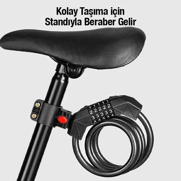 Zhltools Güvenli 5 Haneli Taşınabilir Paslanmaz Çelik Bisiklet Kilidi Zhltools Güvenli 5 Haneli Taşınabilir Paslanmaz Çelik Bisiklet Kilidi