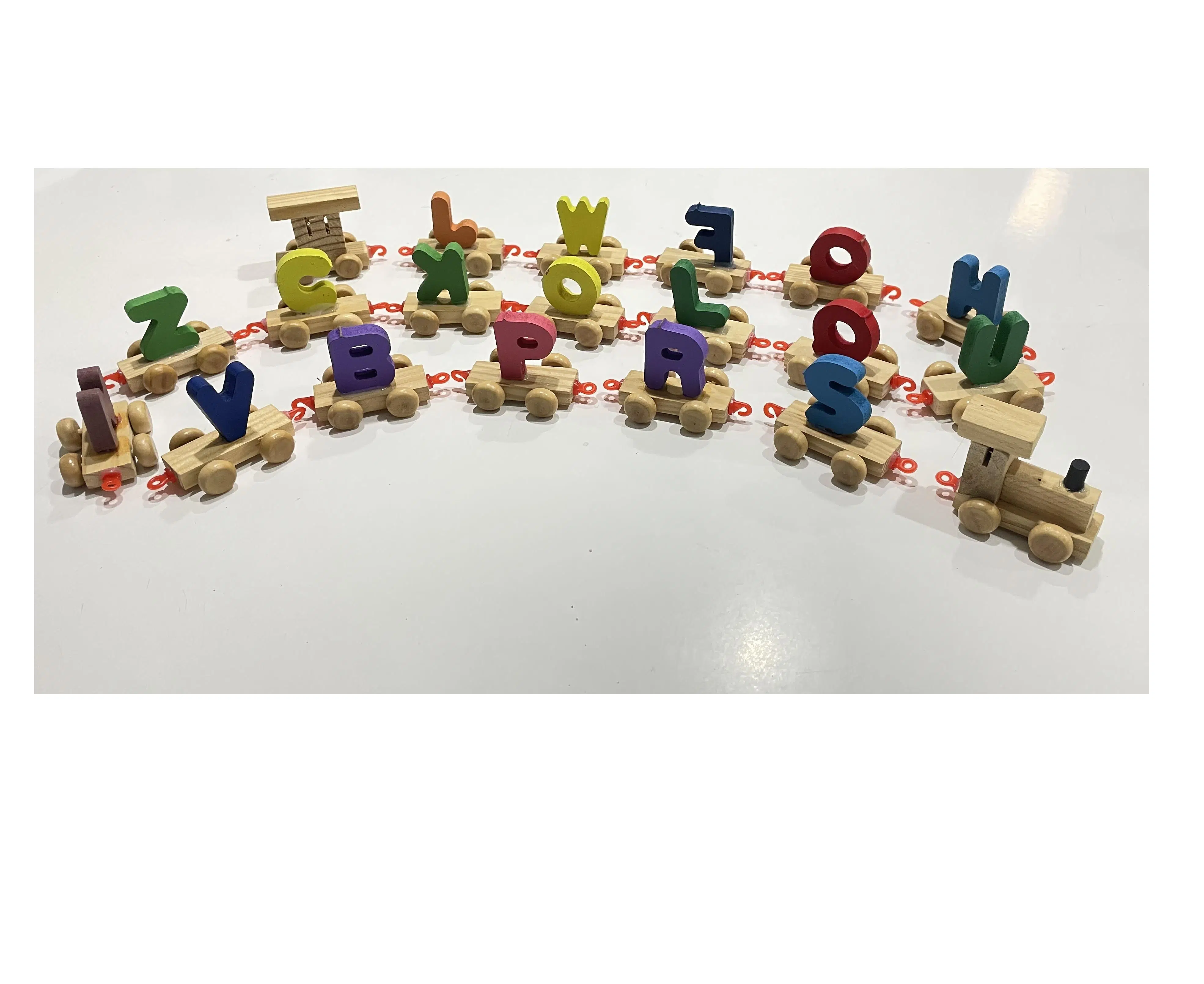 Zhltoys Harfli Ahşap Tren 20 Parça